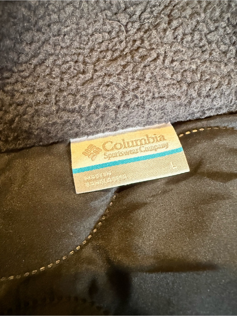 Columbia Womens Cloud Point Long Fleece Jacket Coat Winter Black Size Large - Picture 3 of 7